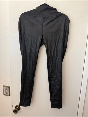 Seven7 Black Faux Leather Leggings